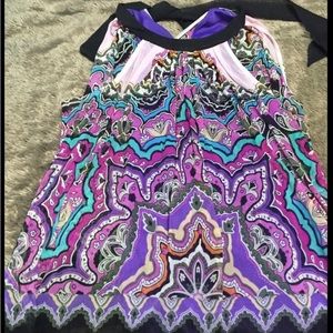 Stunning Tulle Top with Neck Tie